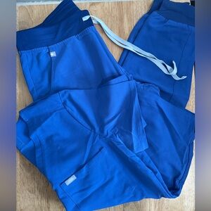 Pre-Loved Figs Scrubs Set size MEDIUM (blue)
